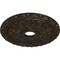 Ekena Millwork Spring Leaf Ceiling Medallion (Canopies up to 5 5/8"), 19 7/8"OD x 3 5/8"ID x 1 1/4"P, Stone Hearth CM19SPSHF - alternate 3